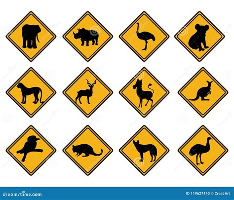 Wildlife Road Signs