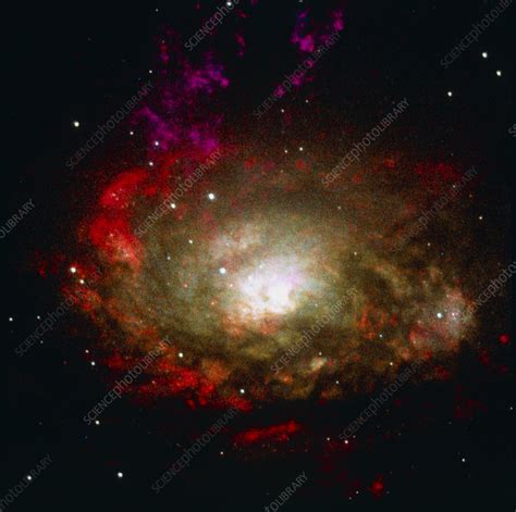 Active galaxy - Stock Image - R830/0183 - Science Photo Library