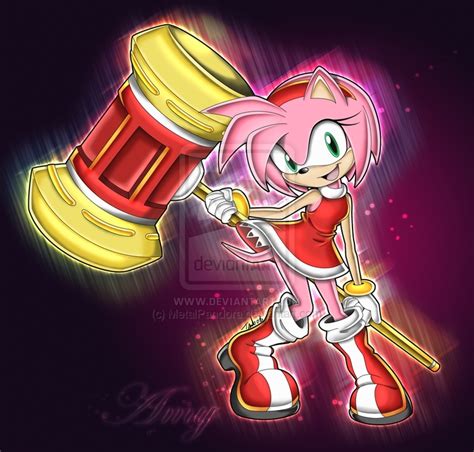 Amy Rose - It's Sonic's Life!! Fan Art (15270520) - Fanpop