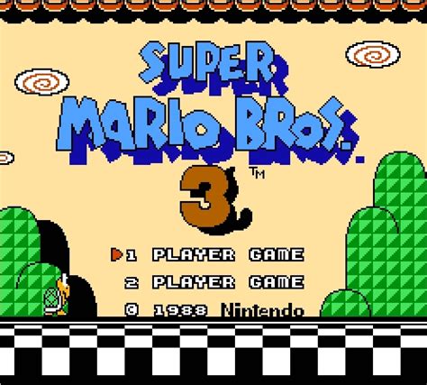 SMB3 - Title Screen - Super Mario Bros. Image (5463262) - Fanpop