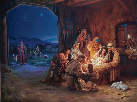 Manger scenes nativity, Light of the world, Native art