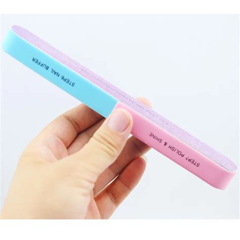 1pc Nail File Sanding Polishing Buff For Nails File Buffer Block For ...