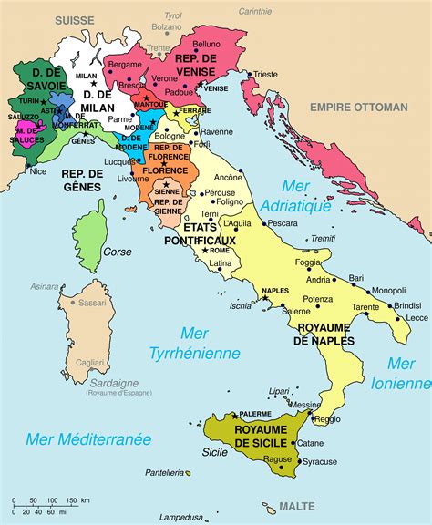 Map of Italy: offline map and detailed map of Italy