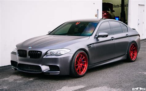 Frozen Gray F10 BMW M5 gets more power and custom wheels