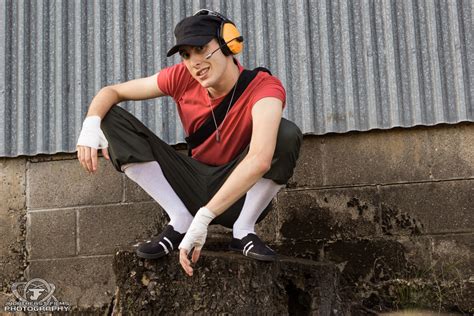 Hey, Chucklehead! - TF2 Scout Cosplay by ElvisDitto on DeviantArt