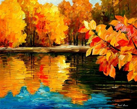 Fall dance oil painting on canvas by L.Afremov by Leonidafremov on ...