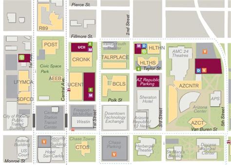 Asu Stadium Parking Map