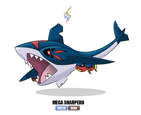 #319 Mega Sharpedo by Otchono on DeviantArt