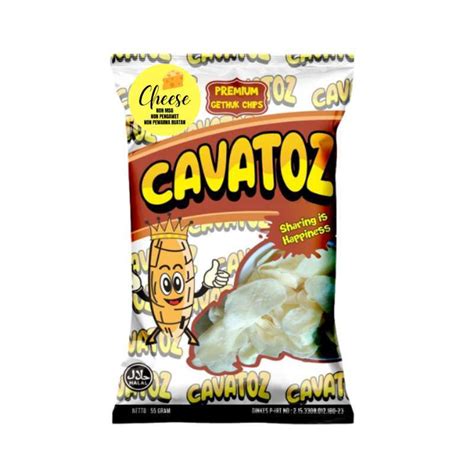 Jual Cavatoz Mnp (55 G) Camilan Cemilan Makanan Ringan Snack Keripik ...