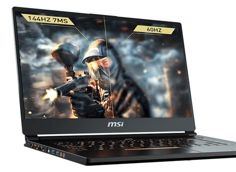 MSI GS65 Stealth Thin – World’s First 144Hz Thin Bezel Gaming Laptop