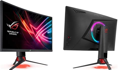 Asus launches a 27-inch 144Hz curved gaming monitor with RGB lighting ...