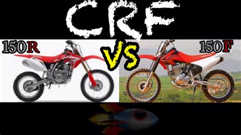 CRF150R VS CRF150F/ DIFERENÇAS - YouTube