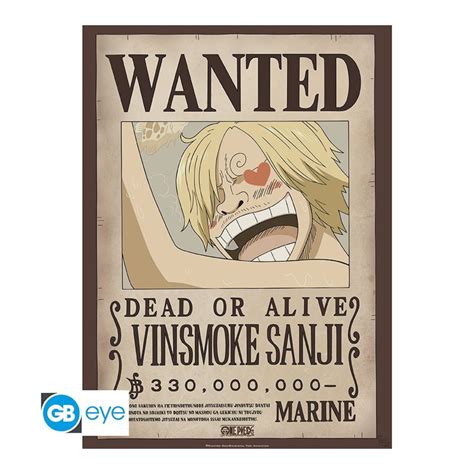 One Piece Sanji Wanted Poster | Nerdom, Greece