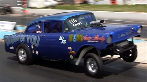 15 minutes of Nostalgic Drag Racing (2015 Gasser Reunion ...