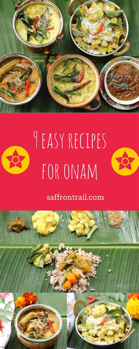 Easy Onam Recipes from Kerala | Onam Sadya Recipes