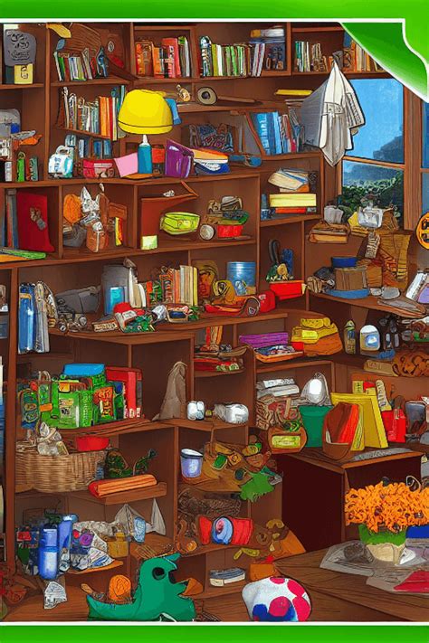 ISpy Scene Find the Hidden Objects · Creative Fabrica