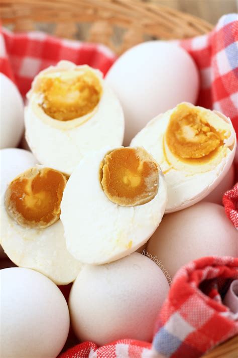 How to make salted eggs |Foxy Folksy