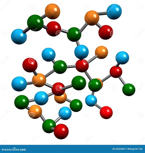 Chemie-molekulare Elemente stock abbildung. Illustration von genetik ...