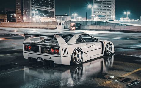 Ferrari F40 Wide Body Wallpaper