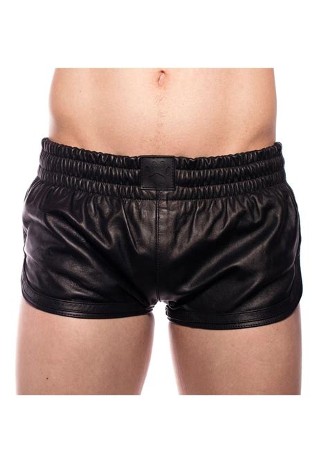 Prowler Red Leather Sport Shorts Blk Sm | Wholesale Adult Toys