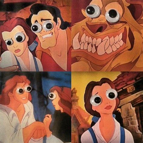 Googly eyes really makes character expressions better : r/funny