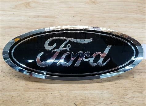 Buy NEW 2021-2023 Ford F150 Rear BLACK Oval Tailgate Emblem, OEM Ford ...