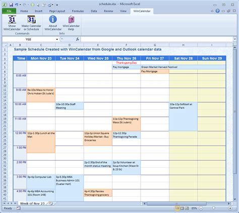 WinCalendar: Excel Calendar Creator with Holidays