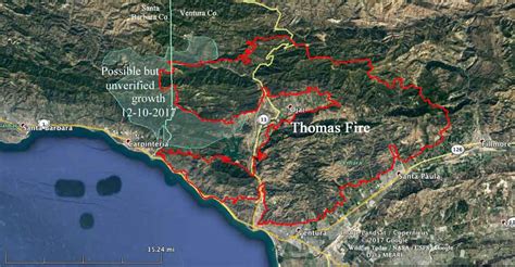 Santa Barbara Fire Map Today - Map