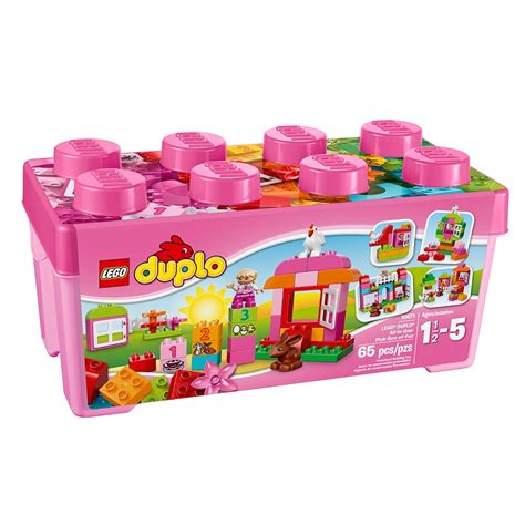 LEGO DUPLO My First LEGO® DUPLO® All-in-One-Pink-Box-of-Fun 10571 ...