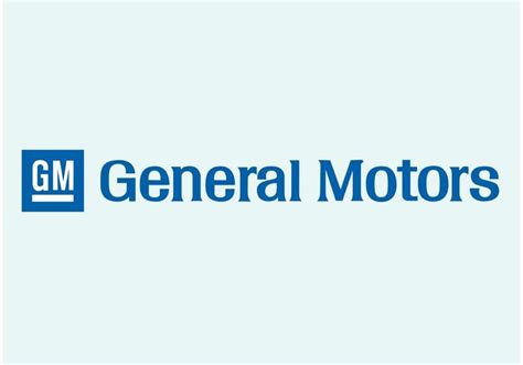 General Motors Logo 63801 Vector Art at Vecteezy