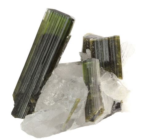 Beautiful, Green Tourmaline Crystals in Quartz - Pakistan For Sale ...