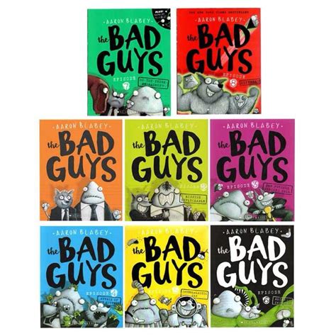 The Bad Guys 8 Book Series by Aaron Blabey, Books & Stationery ...