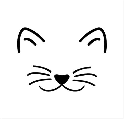 Cute Cat Mom Cat Face File Svg Ai Dxf Eps Png Digital - Etsy