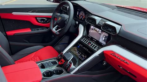 Lamborghini Urus Interior Red | Cabinets Matttroy