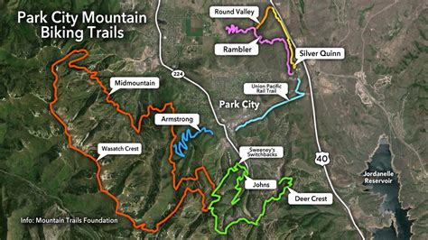 Park City Mountain Biking Trail Map - Charis Augustina