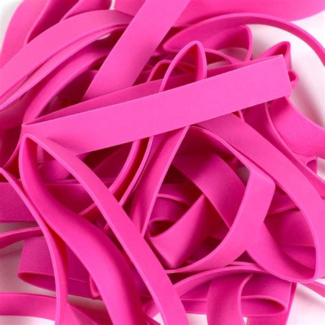 Large Pink Rubber Bands from Scout Books