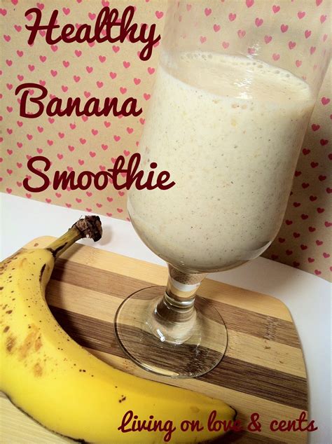 Healthy & Sweet Banana Smoothie Recipe