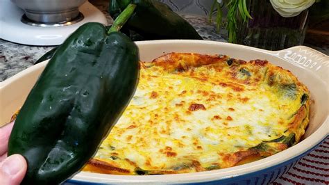 CHILE RELLENO CASSEROLE | Easy Recipe For Baked Chile Relleno Casserole ...