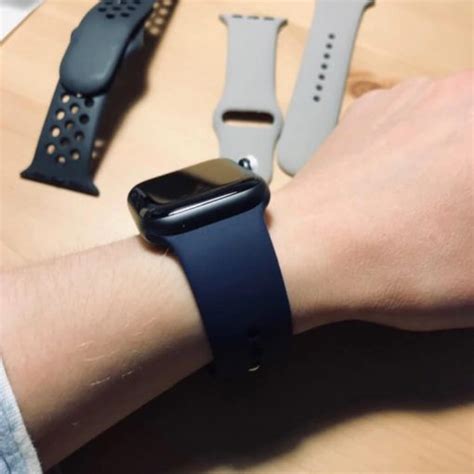 Sports Silicone Apple Watch Bands – Midnight Blue