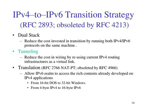 PPT - IPv6 Transition Mechanisms PowerPoint Presentation, free download ...