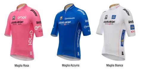 Giro d’Italia Centenary Jerseys Unveiled