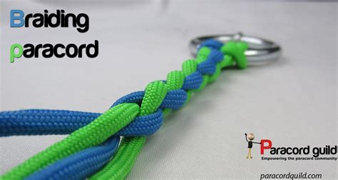 Braiding paracord the easy way - Paracord guild