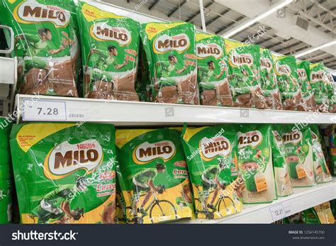 Kuala Lumpur, Malaysia - Dec 2018 : Product of Milo on the shelf in ...