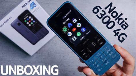 Nokia 6300 4G Keypad Phone | Feature Phone | Unboxing Review - YouTube