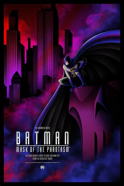 Batman: Mask of The Phantasm Print By Bruce Yan Goes On Sale At Grey ...