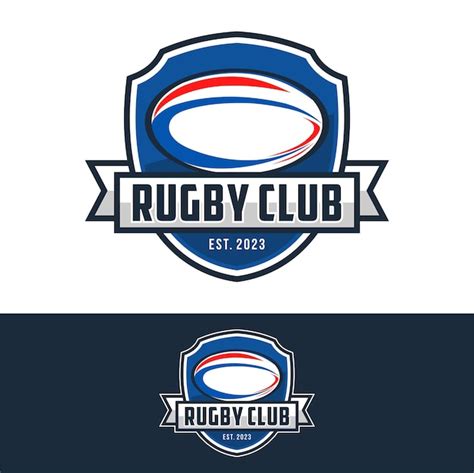 Premium Vector | Rugby logo design vector template rugby club emblem