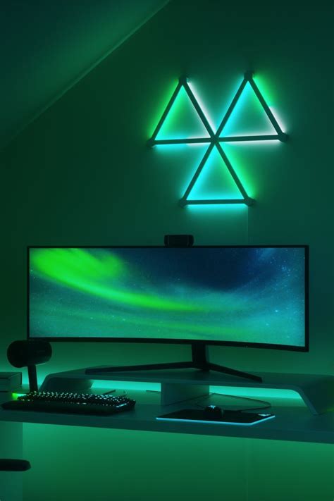 Immersive Gaming Setup with RGB lights to Take Your Game to the Next ...