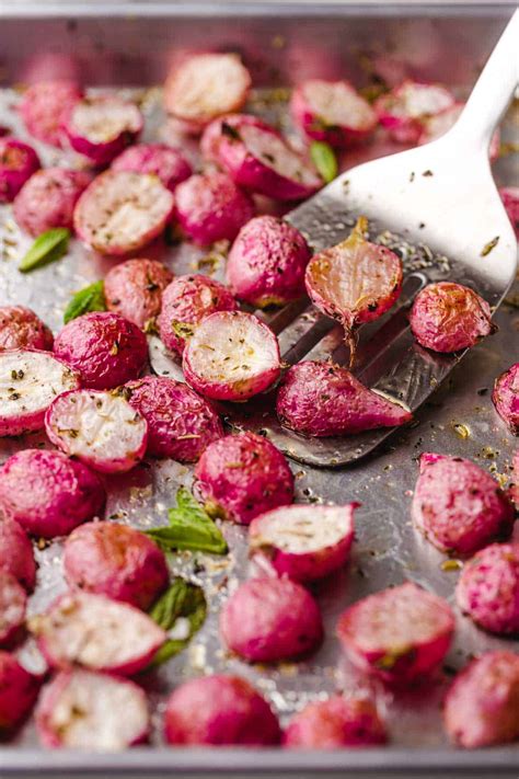 Roasted Radishes | Little Sunny Kitchen