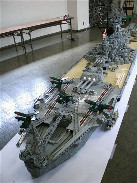 Lego Battleship Yamato Is Biggest Lego Ship Ever | Big lego, Lego ship ...