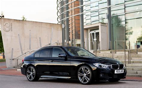 Wallpaper BMW 2015, Sedan, F30, Sport Sedan Black 3840x2400